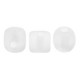 Les perles par Puca® Minos beads Crystal mat 00030/84100